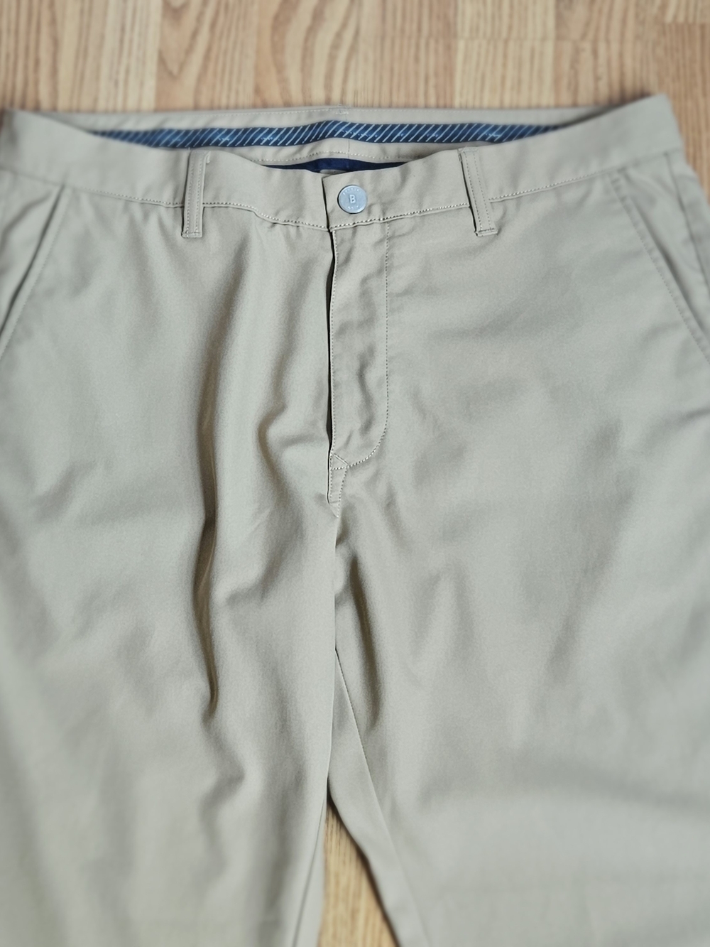 Bonobos Golf Khaki Tan Pants 34x30 Athletic Fit Beige Lightweight - Picture 3 of 16
